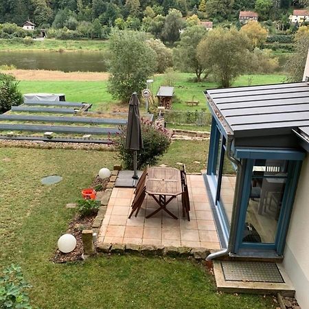 Prima Klima Villa - Ferienwohnung Steinbrecher Stadt Wehlen Esterno foto