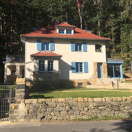 Prima Klima Villa - Ferienwohnung Steinbrecher Stadt Wehlen Esterno foto